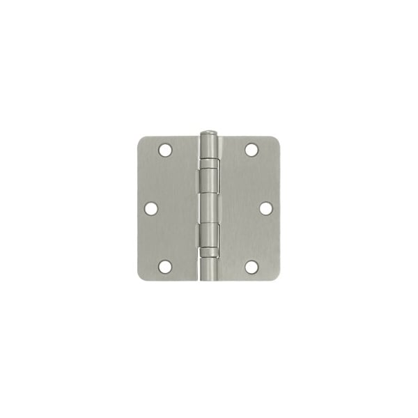 S35R4BB15 1/4 Radius Hinges Brushed Nickel, 10PK pairs